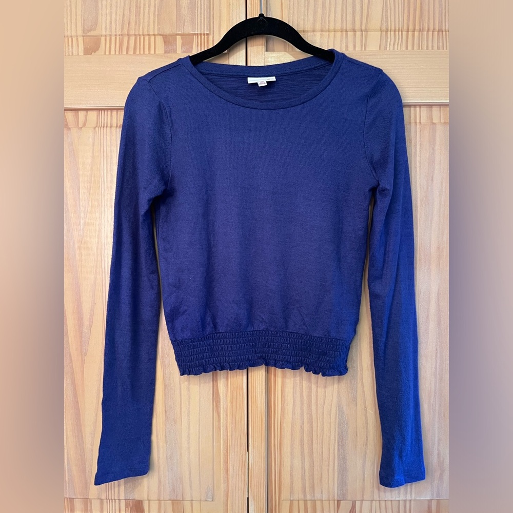 Juniors SO cozy smocked bottom top size size XS